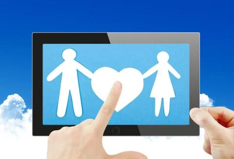 Black generic tablet pc, 3d render. Stock Illustration