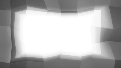 Black geometric frame in subtile dynamic motion - seamless loop (FULL HD) Stock-Footage 37243670