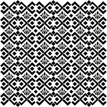 Black geometric retro background Illustrazione stock