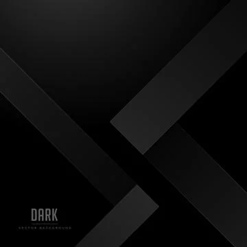 Black geometric shape vector background Stock Illustration