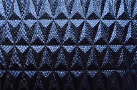 Black geometric triangle background and wallpaper copy space Stock Photos