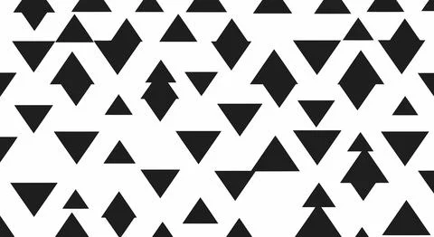 Black geometric triangle pattern イラスト素材
