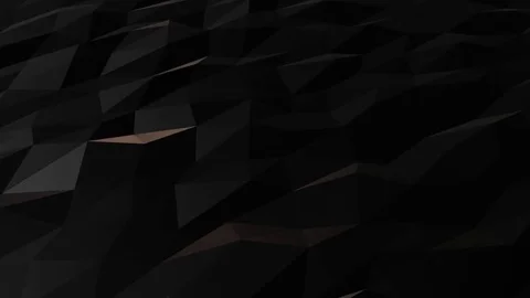 Black Geometric Triangle Wall waving Loop Stock Footage 81388310