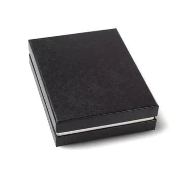 Black Gift Box Stock Photos