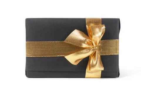 Black gift Stock Photos