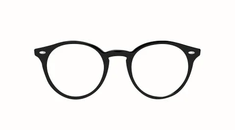 Black Glasses or Frame Stock Illustration