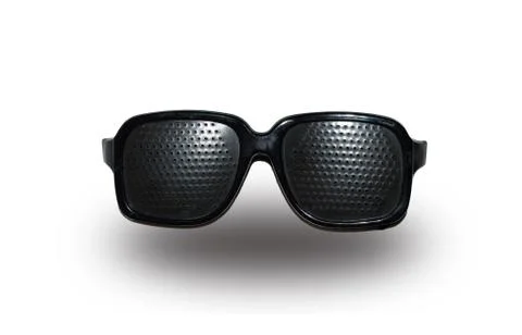 Black glasses Foto stock