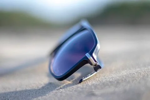 Black glasses. Stock Photos