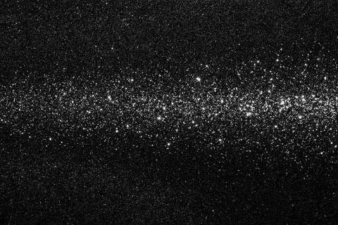 Black glitter texture Stock Photos