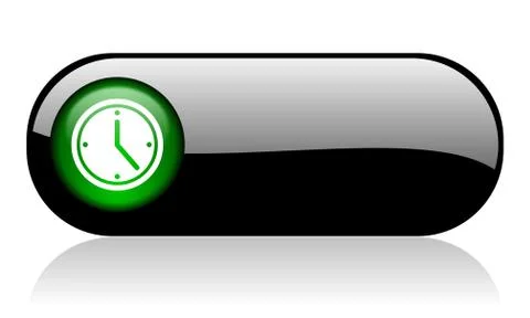 Black glossy banner Stock Illustration