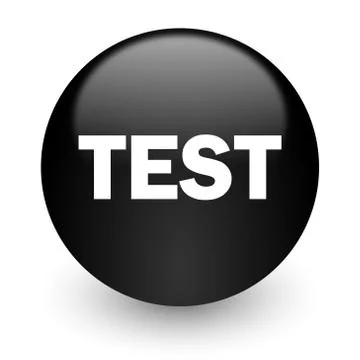 Black glossy computer icon 스톡 일러스트