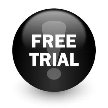 Black glossy computer icon Stock Illustration