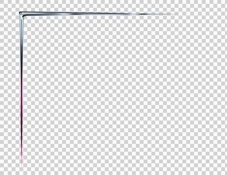 Black glossy rectangular frame with thin white border on white background 스톡 일러스트