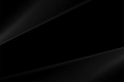 Black glossy smooth stripes abstract tech background Stock Illustration