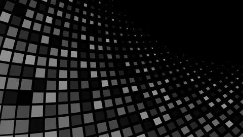 Black glowing halftone particles abstract background animation Stock Footage 278175594