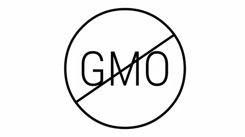 Black gmo white Stock Footage 201008423