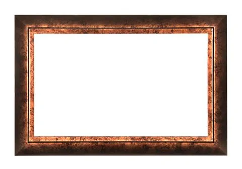 Black gold frame Stock Photos