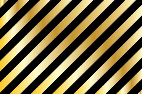 Black golden stripes pattern. Abstract background. Vector illustration.	 Stock Illustration