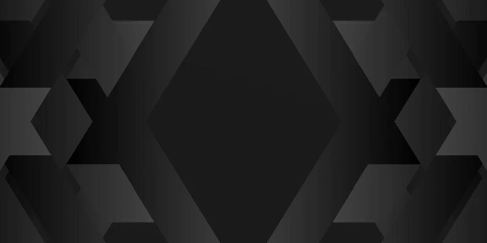 Black Gradient Background Vector Template EPS10 Premium File. Stock Illustration