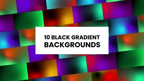 Black Gradient Backgrounds After Effects stock