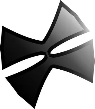 Black Gradient Random Abstract Vector Elements Set for Multi Purpose Artwork Stockillustratie