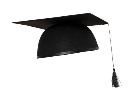 Black graduation cap Stock Photos