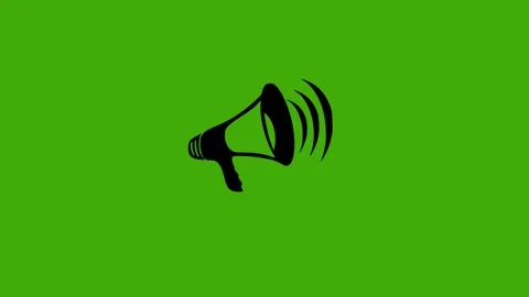 Black gramophone isolated on green screen Stock Footage 283354964