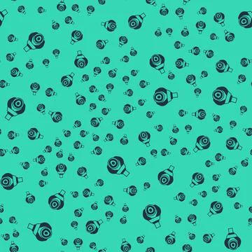 Black Grapple crane grabbed a log icon isolated seamless pattern on green Stock Illustration