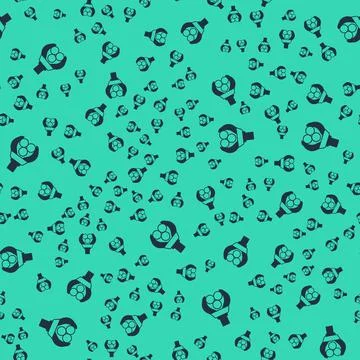 Black Grapple crane grabbed a log icon isolated seamless pattern on green Stock Illustration