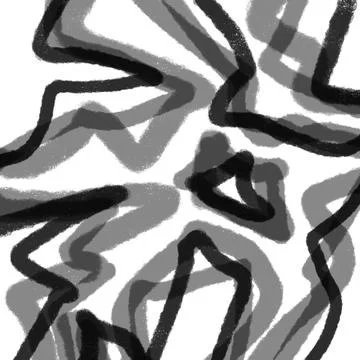 Black Gray Angular Brush Mark Background Stock Illustration