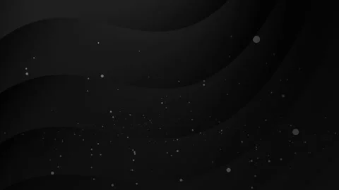 Black gray gradient background simple particle effect and simple abstract Video stock 297251735