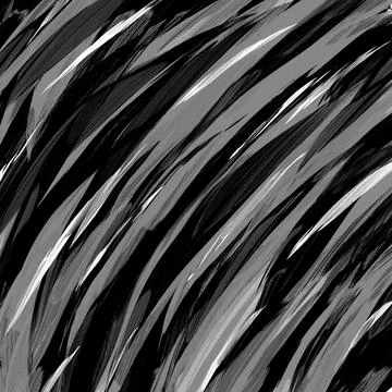 Black Gray Sharp Brush Stroke Background Stock Illustration
