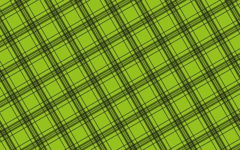 Black green diagonal checkered pattern, simple retro abstract background Stock Illustration