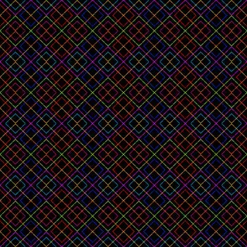 Black green red pattern Stock Illustration