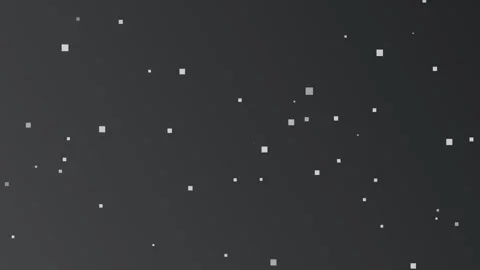 Black grey background with scattered squares, seamless looping animation. Stock Footage 286420228