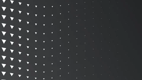 Black grey background with triangular wave, seamless looping. Stock Footage 286417755