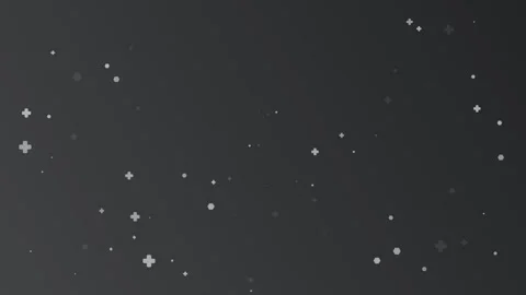 Black grey background with white shapes, seamless looping. Stock Footage 286416739