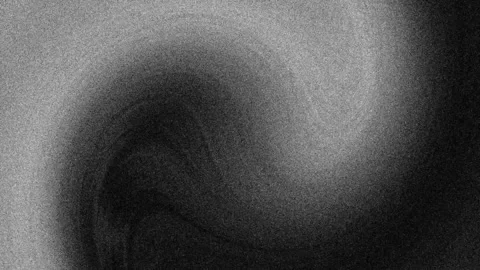 Black grey grainy background, blur and noise texture, swirl twirl abstract Stock Footage 297938723