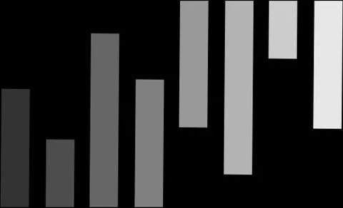 Black grey lines abstract gradient pattern Stock Illustration