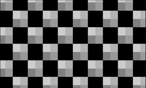 Black grey squares abstract gradient pattern Stock Illustration