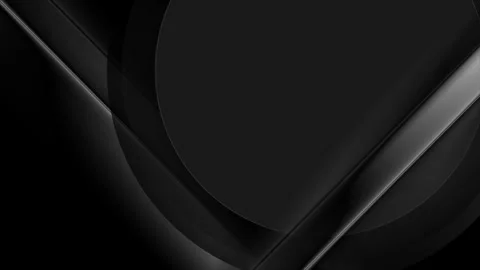 Black grey stripes and circle abstract tech geometric motion background Stock Footage 279533677