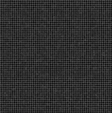 Black grid forming pattern with geometric squares Stock Illustration