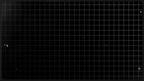 Black Grid Motion Background. Retro Noise Dust and Scratches Textured Stock Footage 301766704