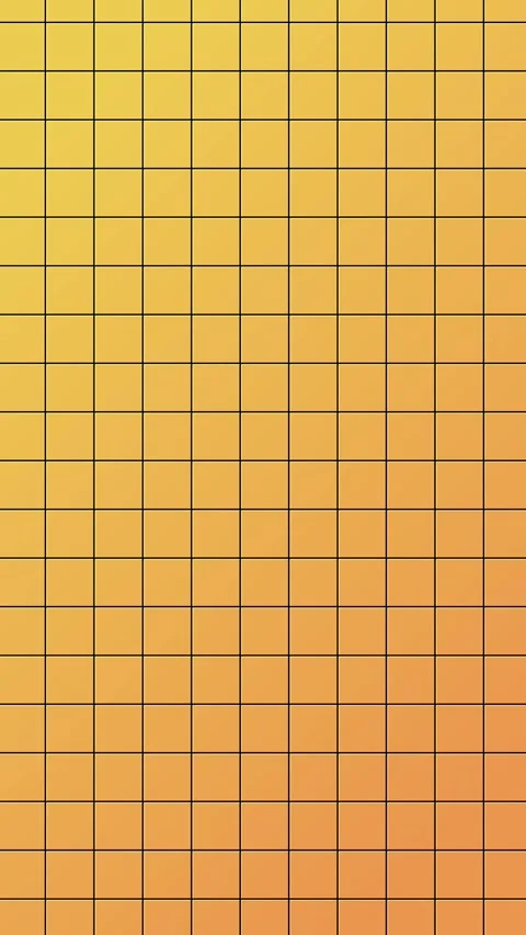 Black Grid Square Orange Yellow Gradient Moving Vertical Video Video stock 310352212