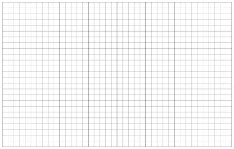 Black grid texture on white. Wide squared black grid paper. Mathematics grid Stock Illustration