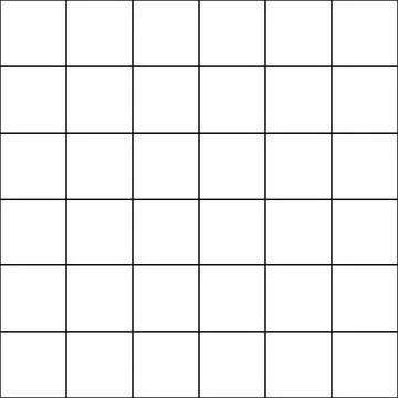 Black Grid White Background Stock Illustration
