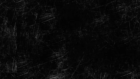 Black Grunge Scratch Overlay with Dense Fine Scratches, Abrasion Marks Видео 342042168