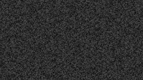 Black grunge screen noise glitch effect animation isolated on black background Stock Footage 344520077