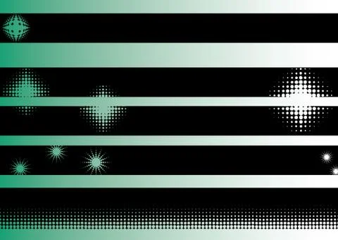 Black Grunge Strips Stock Illustration