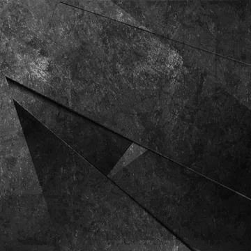 The black grunge surface of an old concrete wall abstract vintage background Stock Illustration